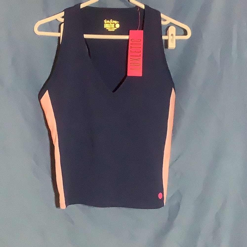 Lilly Pulitzer Luxletic Vanti Bra Tank UPF 50+.